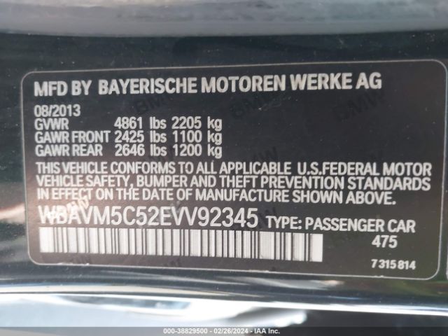 Photo 8 VIN: WBAVM5C52EVV92345 - BMW X1 