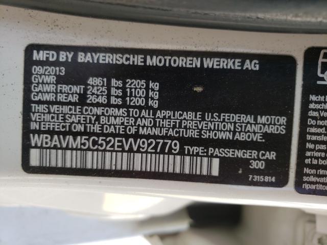 Photo 9 VIN: WBAVM5C52EVV92779 - BMW X1 XDRIVE3 