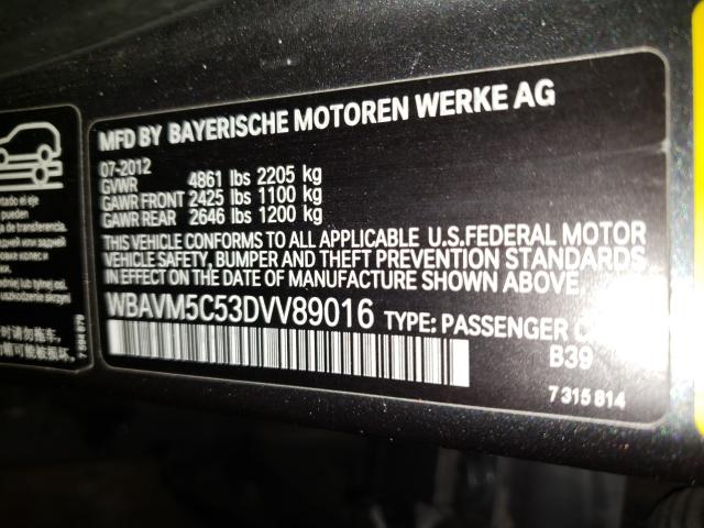 Photo 9 VIN: WBAVM5C53DVV89016 - BMW X1 XDRIVE3 