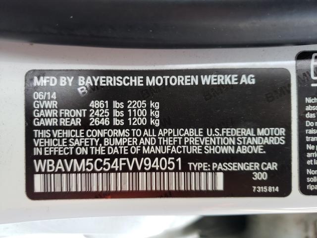 Photo 9 VIN: WBAVM5C54FVV94051 - BMW X1 XDRIVE3 