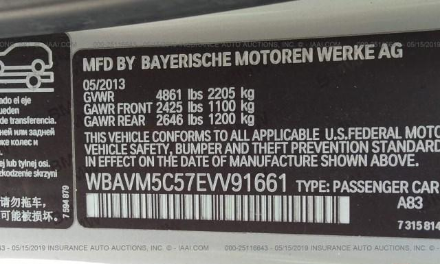 Photo 8 VIN: WBAVM5C57EVV91661 - BMW X1 