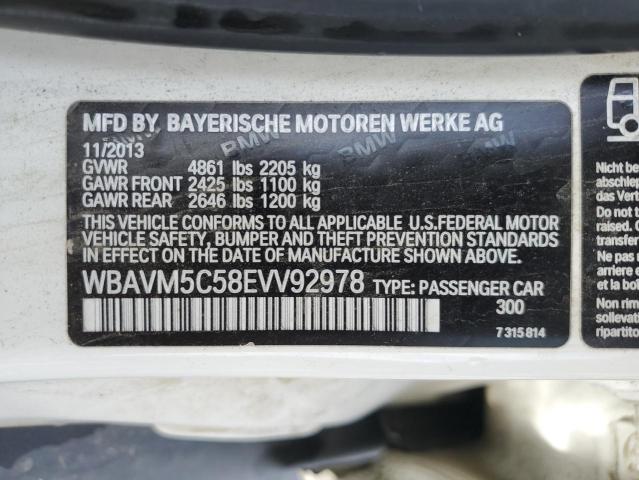 Photo 13 VIN: WBAVM5C58EVV92978 - BMW X1 