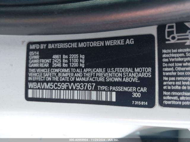 Photo 8 VIN: WBAVM5C59FVV93767 - BMW X1 