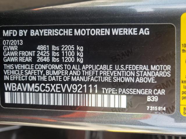 Photo 9 VIN: WBAVM5C5XEVV92111 - BMW X1 XDRIVE3 