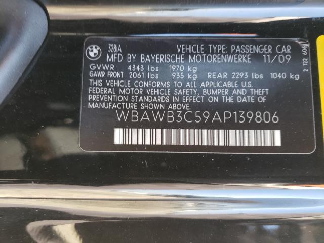 Photo 9 VIN: WBAWB3C59AP139806 - BMW 328 I 