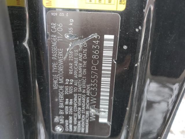 Photo 12 VIN: WBAWC33557PC86343 - BMW 328 XI 