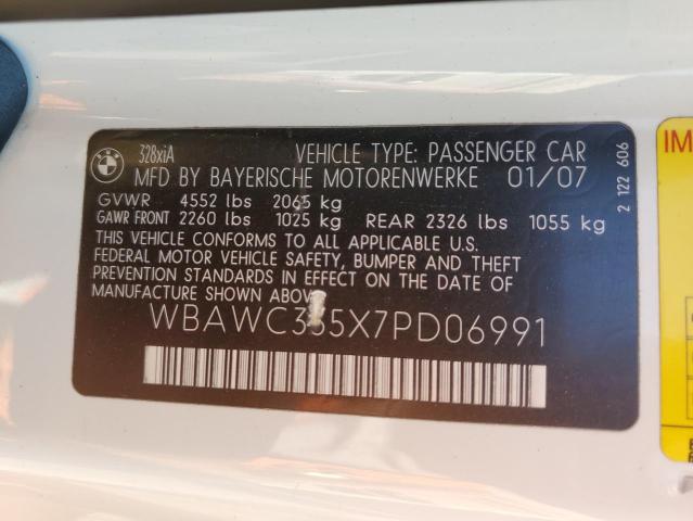 Photo 11 VIN: WBAWC335X7PD06991 - BMW 328 XI 