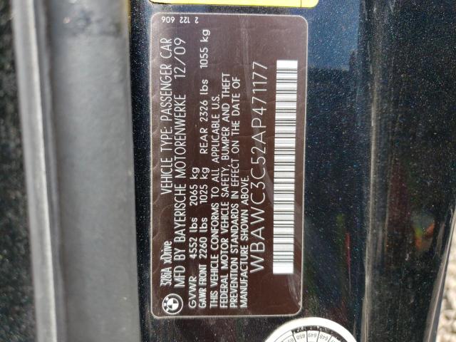 Photo 11 VIN: WBAWC3C52AP471177 - BMW 328 XI 