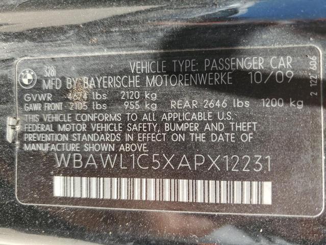 Photo 11 VIN: WBAWL1C5XAPX12231 - BMW 328 I 