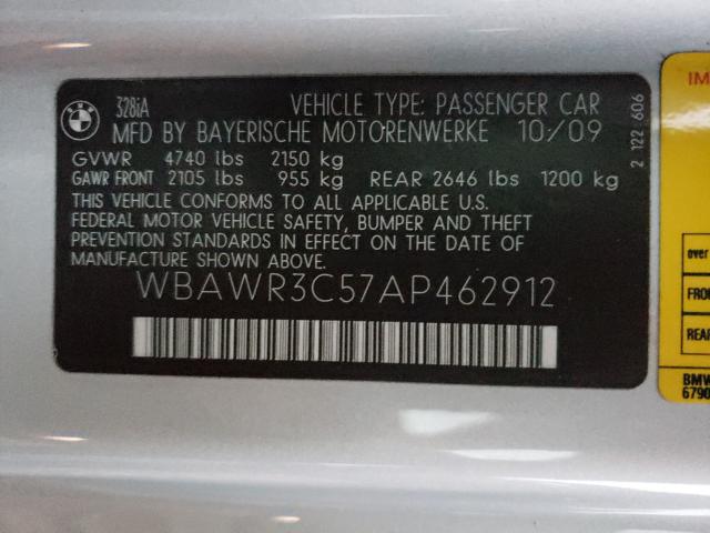 Photo 9 VIN: WBAWR3C57AP462912 - BMW 328 I SULE 