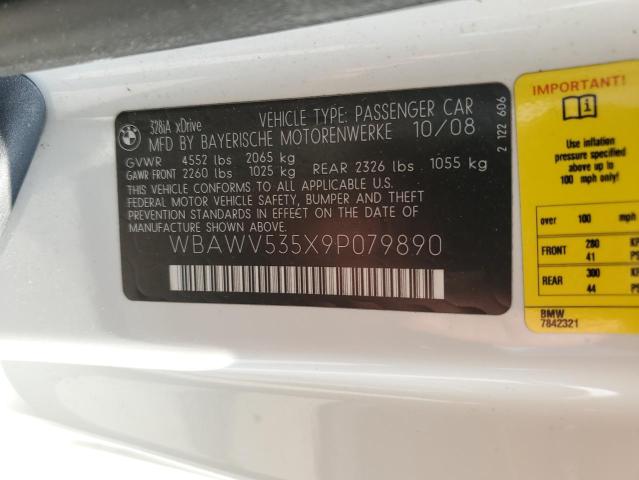 Photo 11 VIN: WBAWV535X9P079890 - BMW 328 XI SUL 