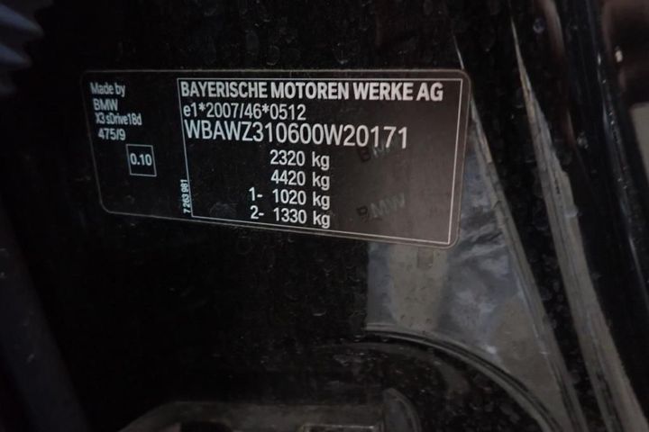 Photo 20 VIN: WBAWZ310600W20171 - BMW X3 