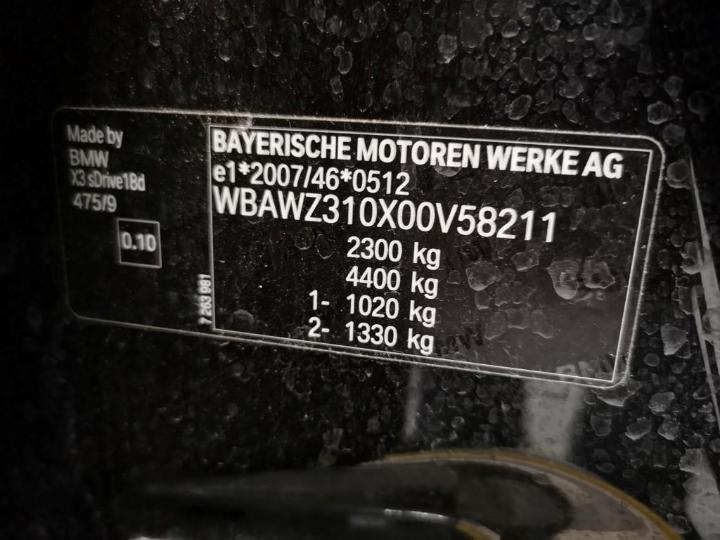 Photo 12 VIN: WBAWZ310X00V58211 - BMW X3 