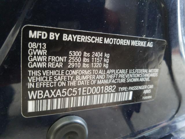 Photo 9 VIN: WBAXA5C51ED001882 - BMW 535 D 