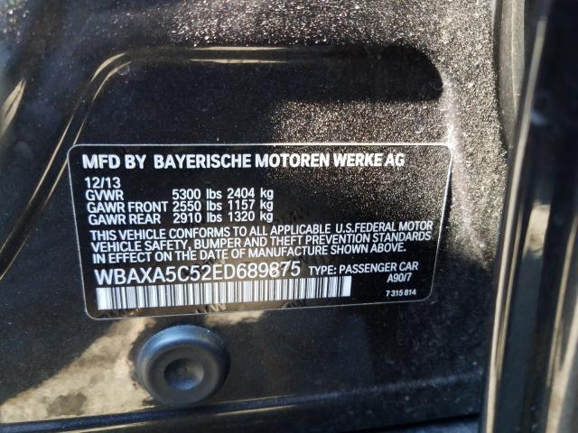 Photo 9 VIN: WBAXA5C52ED689875 - BMW 535 D 