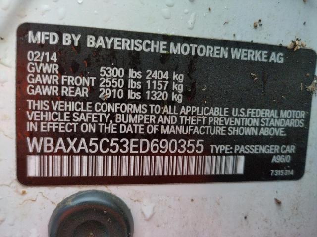 Photo 11 VIN: WBAXA5C53ED690355 - BMW 535 D 