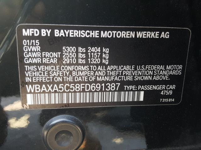 Photo 9 VIN: WBAXA5C58FD691387 - BMW 535D 