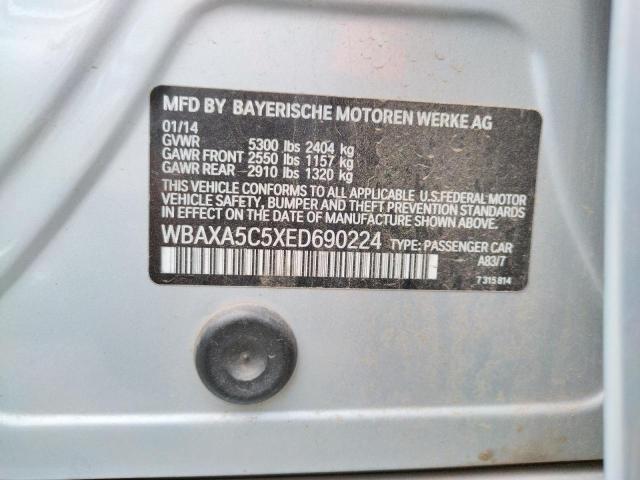 Photo 11 VIN: WBAXA5C5XED690224 - BMW 535D 