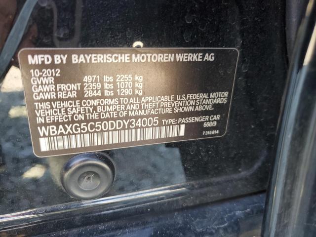 Photo 11 VIN: WBAXG5C50DDY34005 - BMW 5 SERIES 