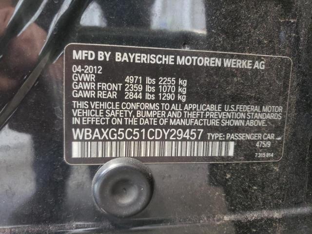 Photo 9 VIN: WBAXG5C51CDY29457 - BMW 528 I 