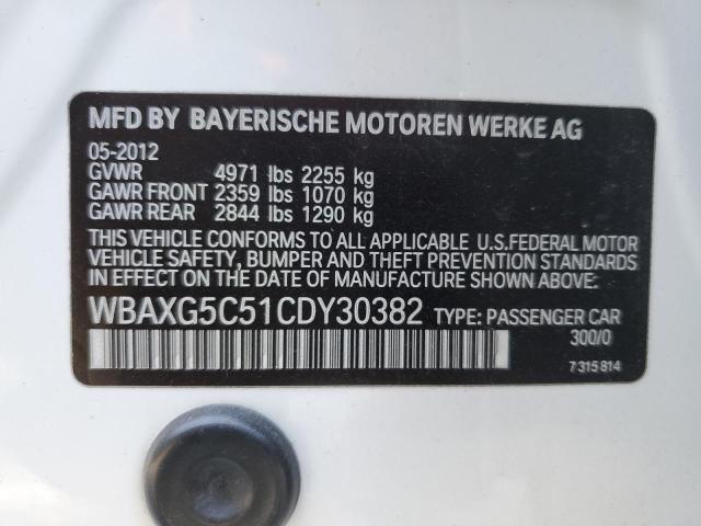 Photo 11 VIN: WBAXG5C51CDY30382 - BMW 528 I 