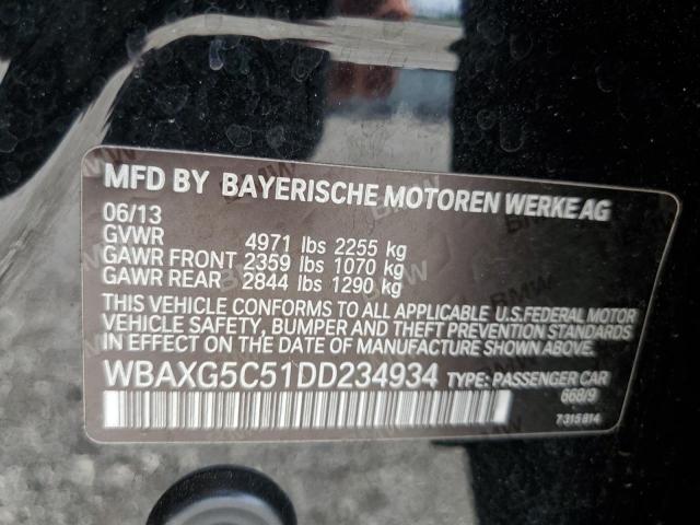 Photo 11 VIN: WBAXG5C51DD234934 - BMW 5ER 