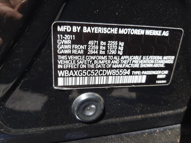 Photo 9 VIN: WBAXG5C52CDW85594 - BMW 528 I 