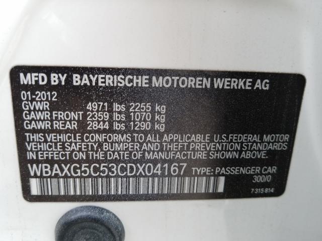 Photo 9 VIN: WBAXG5C53CDX04167 - BMW 528 I 