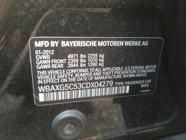 Photo 9 VIN: WBAXG5C53CDX04279 - BMW 528 