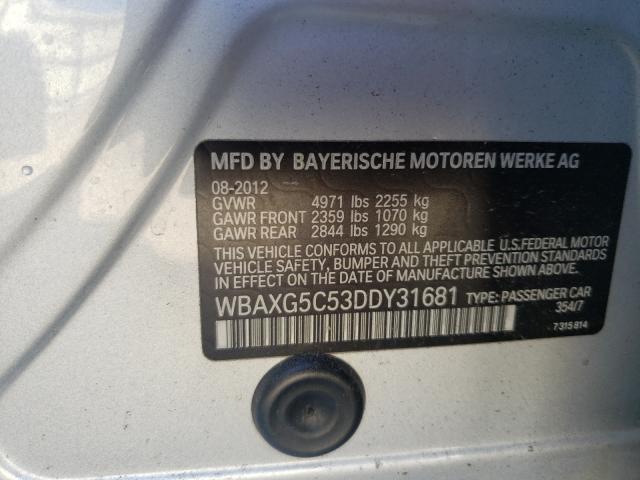 Photo 9 VIN: WBAXG5C53DDY31681 - BMW 528 I 