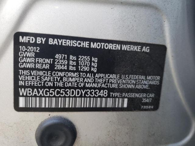 Photo 11 VIN: WBAXG5C53DDY33348 - BMW 528 I 