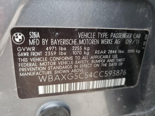 Photo 9 VIN: WBAXG5C54CC593876 - BMW 528 