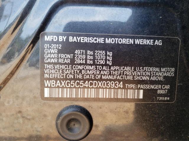 Photo 11 VIN: WBAXG5C54CDX03934 - BMW 528 I 