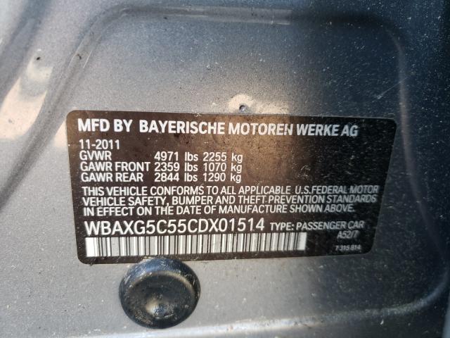 Photo 9 VIN: WBAXG5C55CDX01514 - BMW 528 I 