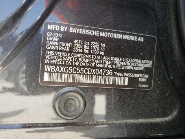 Photo 9 VIN: WBAXG5C55CDX04736 - BMW 528 I 