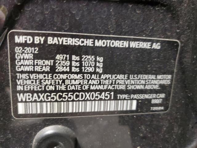 Photo 11 VIN: WBAXG5C55CDX05451 - BMW 528 I 