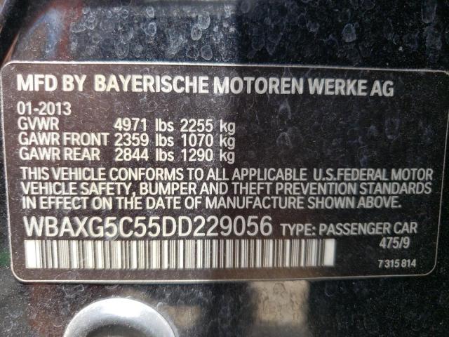 Photo 11 VIN: WBAXG5C55DD229056 - BMW 5 SERIES 