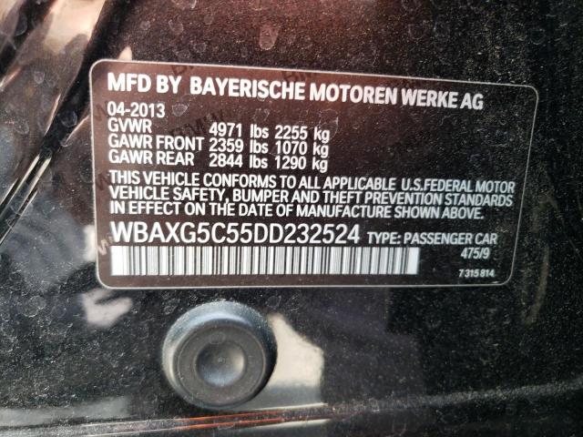 Photo 11 VIN: WBAXG5C55DD232524 - BMW 5 SERIES 