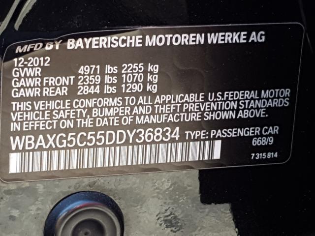 Photo 9 VIN: WBAXG5C55DDY36834 - BMW 528 I 