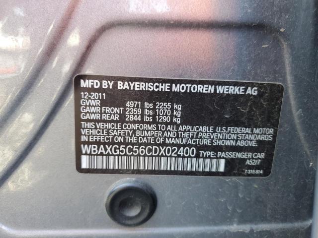 Photo 11 VIN: WBAXG5C56CDX02400 - BMW 528 I 