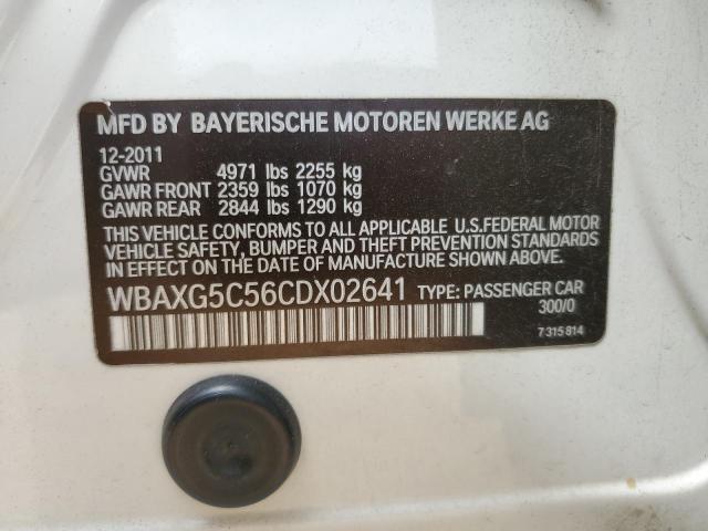 Photo 11 VIN: WBAXG5C56CDX02641 - BMW 528 I 