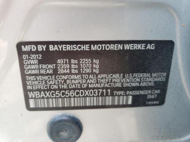 Photo 11 VIN: WBAXG5C56CDX03711 - BMW 528I 