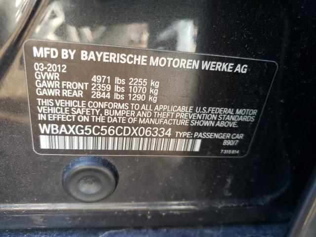 Photo 9 VIN: WBAXG5C56CDX06334 - BMW 528 I 