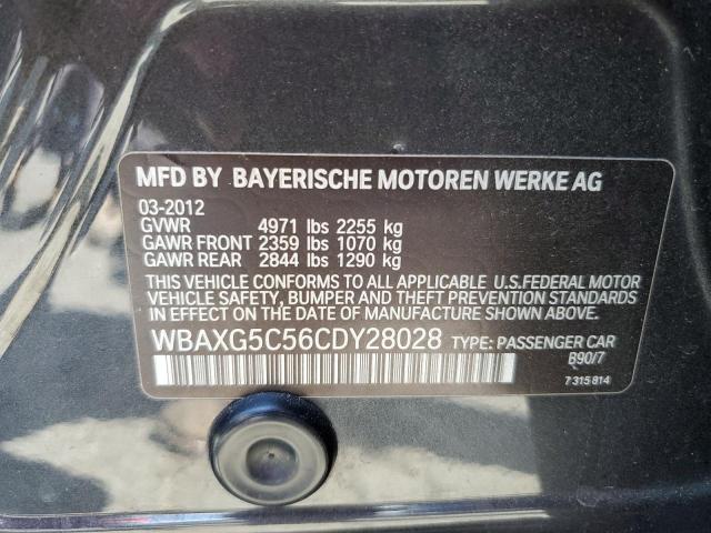 Photo 11 VIN: WBAXG5C56CDY28028 - BMW 528 I 