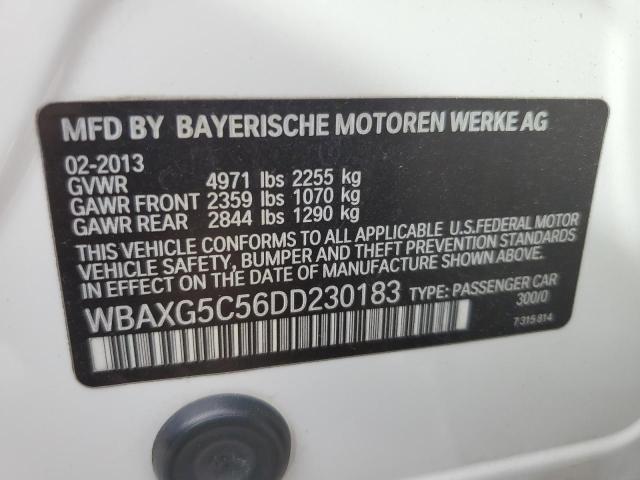 Photo 11 VIN: WBAXG5C56DD230183 - BMW 5 SERIES 