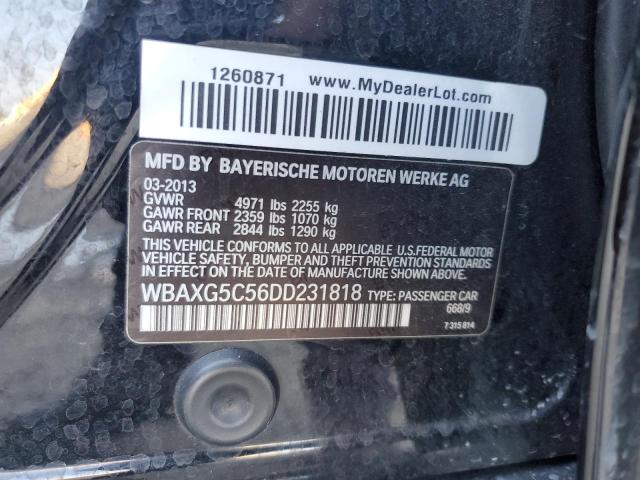 Photo 11 VIN: WBAXG5C56DD231818 - BMW 5 SERIES 