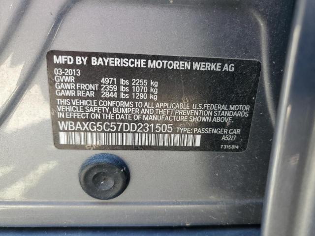 Photo 11 VIN: WBAXG5C57DD231505 - BMW 5 SERIES 