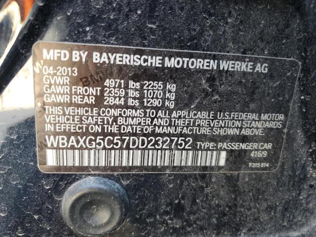 Photo 11 VIN: WBAXG5C57DD232752 - BMW 5 SERIES 