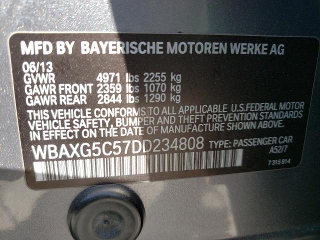 Photo 9 VIN: WBAXG5C57DD234808 - BMW 528 I 