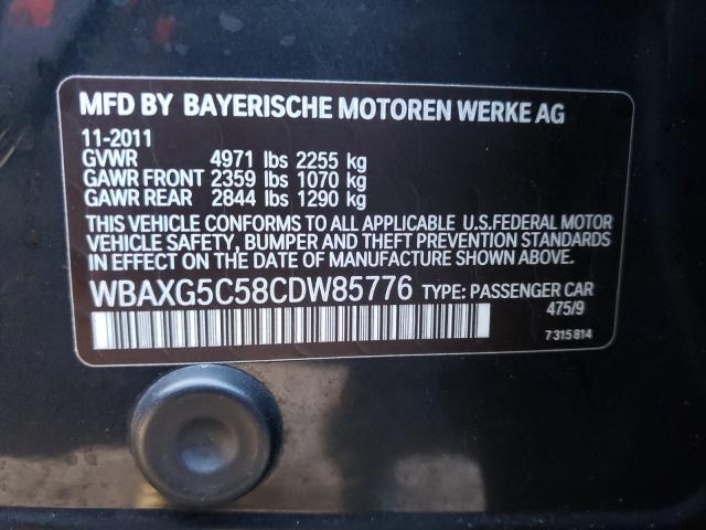 Photo 9 VIN: WBAXG5C58CDW85776 - BMW 528 I 